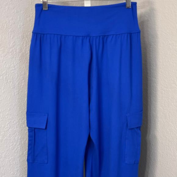 Rae Mode Lot of 2 Women's Black and Blue Athletic Pants Size Large EUC - Picture 10 of 16